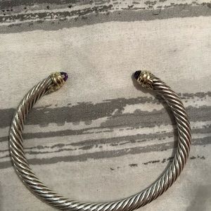 Authentic David Yurman bracelet amethyst purple)